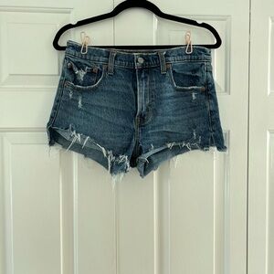 Abercrombie & Fitch The Mom Mid Rise Short - 6